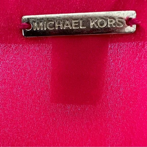 Michael Kors wrap and snap around  blouse - Picture 4 of 9